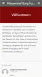 Mobile Screenshot of klausenhof.de